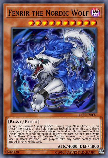 Fenrir The Nordic Wolf Yu Gi Oh Lastdraw - fenrir the nordic wolf roblox