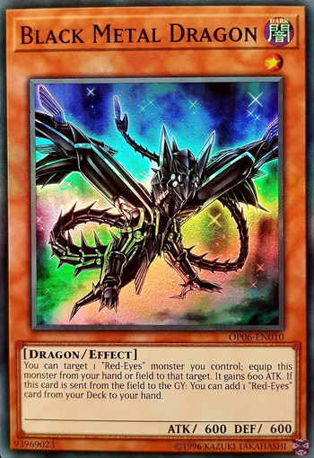 Black Metal Dragon