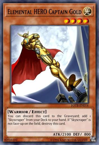 Elementar-HELD Captain Gold