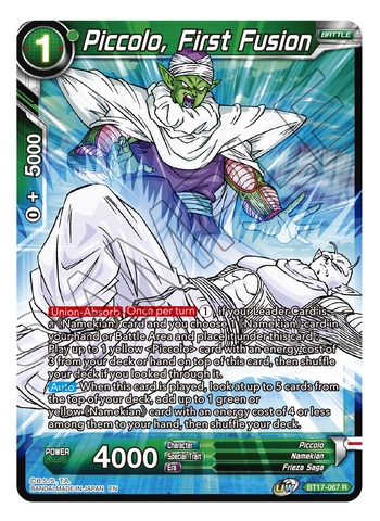 Piccolo, First Fusion