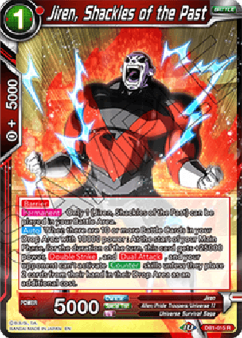 Jiren, Shackles of the Past
