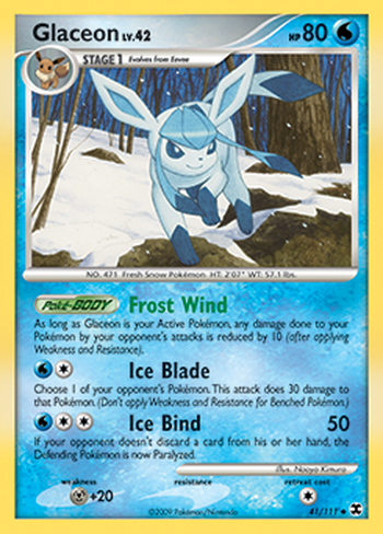 Glaceon LV. 42