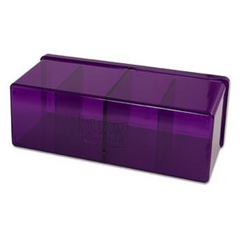 Dragon Shield: 4-Compartment Card Box (Purple)