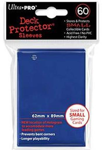 60 Protèges Cartes Small Ultra Pro Deck Protector (Bleu)
