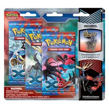 XY: Xerneas Pin 3-Pack Blister