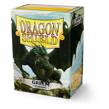 100 Dragon Shield Sleeves - Classic Green