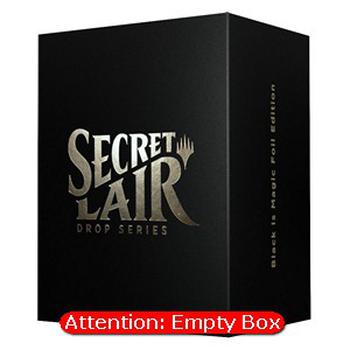 Secret Lair Drop Series: Empty Black Is Magic Foil Edition Box