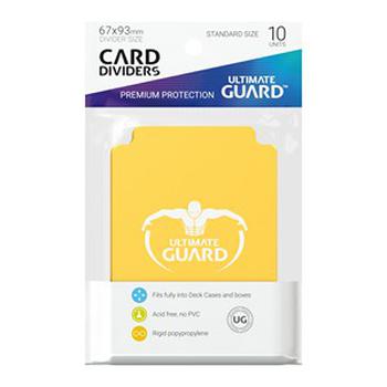 10 Ultimate Guard Kartentrenner (Gelb)
