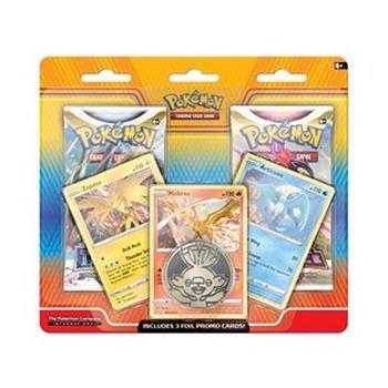Blister 2-Sobres de Pokémon Products: Articuno, Zapdos & Moltres