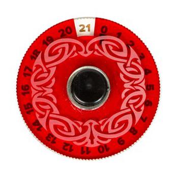 Compteur de vie Blackfire Disk (Rouge)