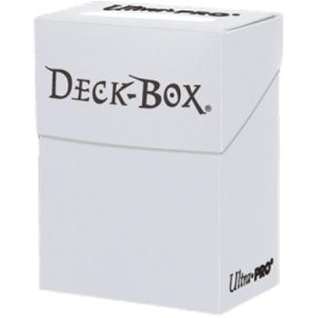 Ultra-Pro Solid White Deckbox