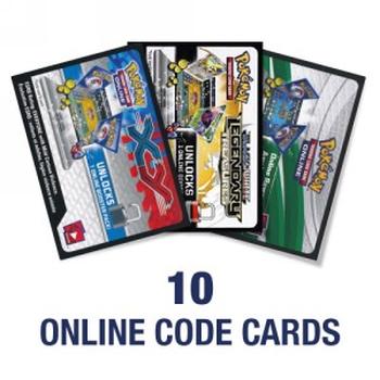 10 random Online Code Cards