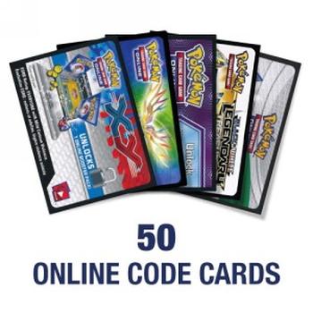 50 random Online Code Cards