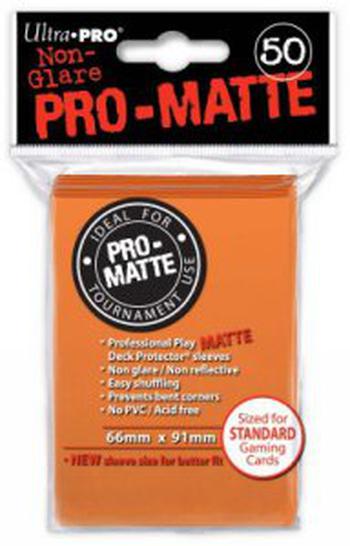 50 Ultra Pro Pro-Matte Hüllen (Orange)