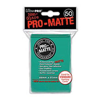 50 Protèges Cartes Ultra Pro Pro-Matte (Aqua)