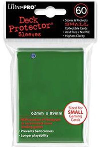 60 Protèges Cartes Small Ultra Pro Deck Protector (Vert)