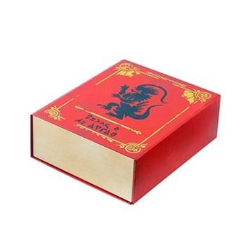 Scarlet Book Storage Box