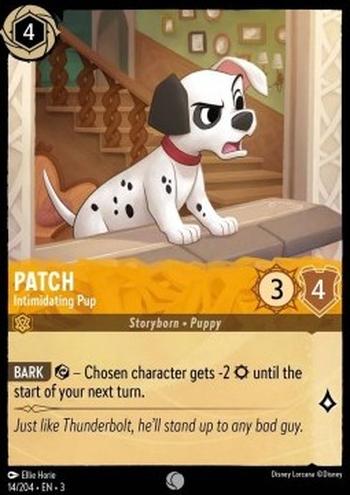 Patch - Intimidating Pup