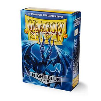 60 Dragon Shield Sleeves - Matte Night Blue