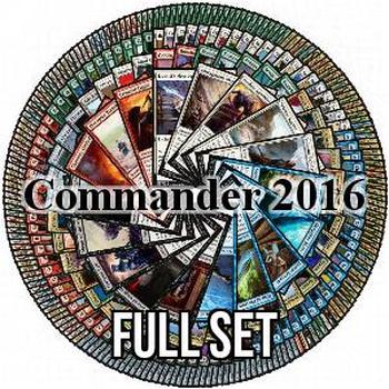 Set complet de Commander 2016