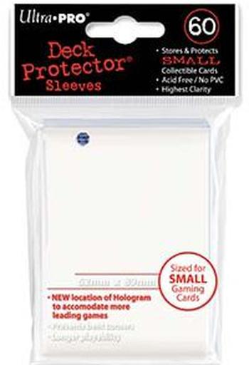 60 Protèges Cartes Small Ultra Pro Deck Protector (Blanc)