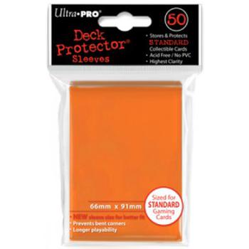 50 Buste Ultra Pro Deck Protector (Arancione)
