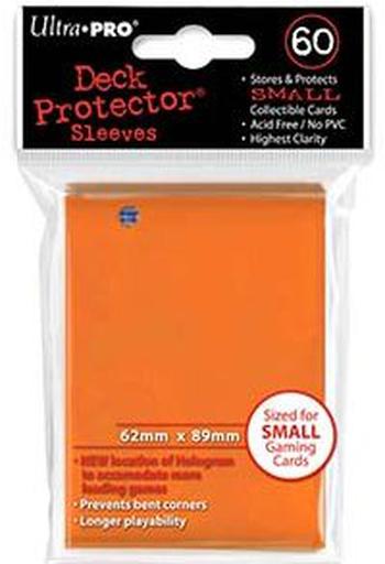 60 Protèges Cartes Small Ultra Pro Deck Protector (Orange)