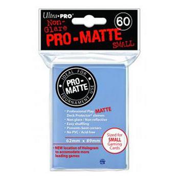 60 Protèges Cartes Small Ultra Pro Pro-Matte (Translucide)