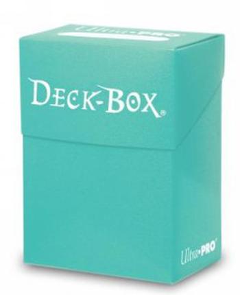Ultra-Pro Deck Box Solid Aqua