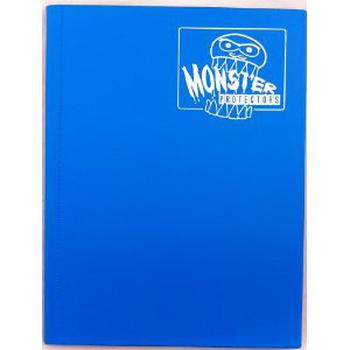 Monster: 9-Pocket Ordner für 360 Karten (Mattblau)