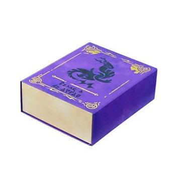 Violet Book Storage Box