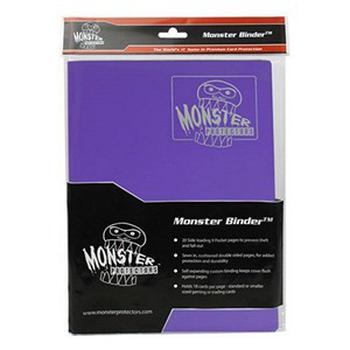 Monster:  9-Pocket Binder (Purple)