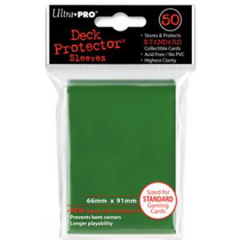50 Protèges Cartes Ultra Pro Deck Protector (Vert)