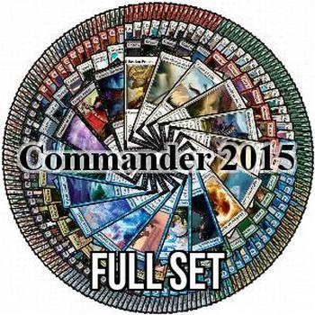 Set completo de Commander 2015