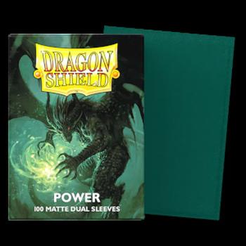 100 Dragon Shield Sleeves - Matte Dual Power