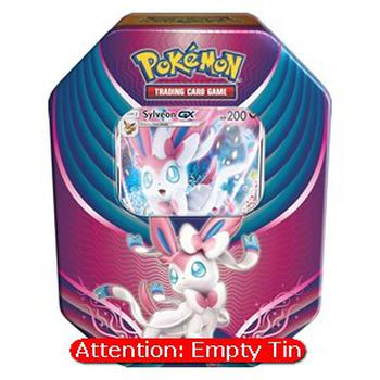 Empty Evolution Celebration Tins: Sylveon GX Tin