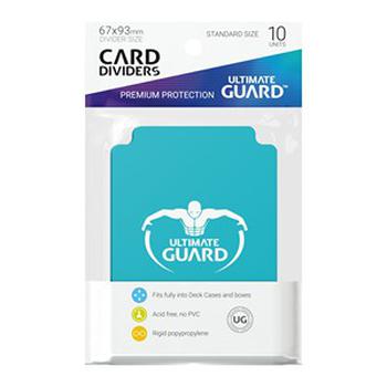 10 Ultimate Guard Kartentrenner (Aquamarine)