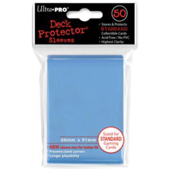 50 Ultra Pro Deck Protector Hüllen (Hellblau)