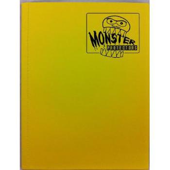 Monster: 9-Pocket Ordner für 360 Karten (Mattgelb)