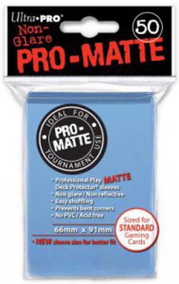 50 Ultra Pro Pro-Matte Hüllen (Hellblau)