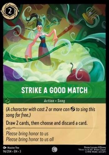 Strike a Good Match