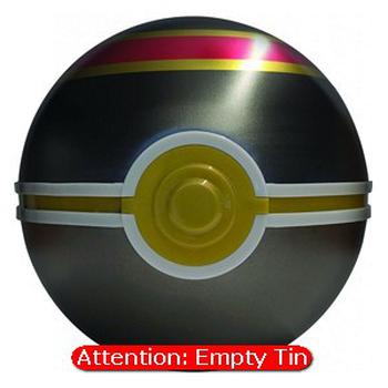 Empty Luxury Ball Tin