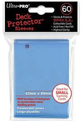 60 Small Ultra Pro Deck Protector Hüllen (Hellblau)