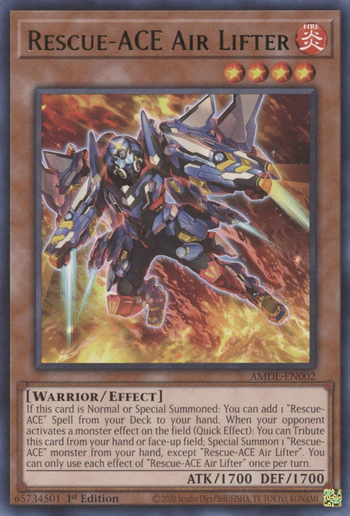 Rescue-ACE Air Lifter - Yu-Gi-Oh! - LastDraw