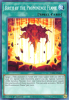 Birth of the Prominence Flame